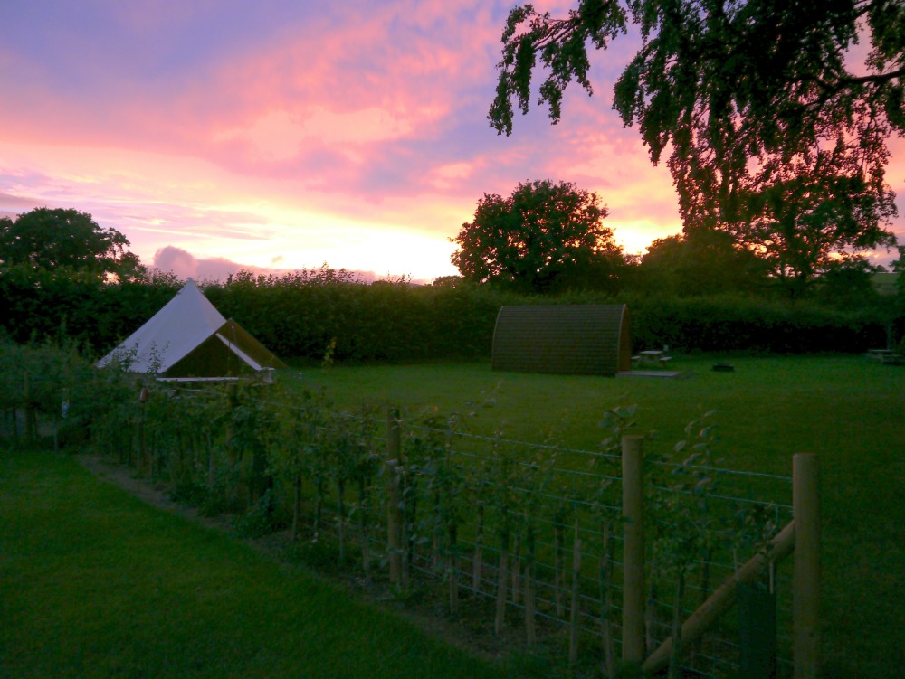 Bell Tent Guest Accommodation-Haybarn Wedding Venue